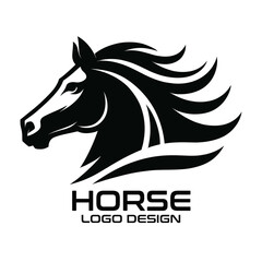 Horse Vector Logo Design