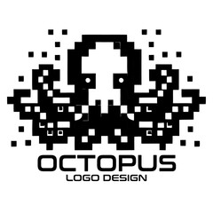 Octopus Vector Logo Design