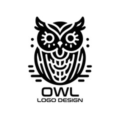 Owl Vector Logo Design