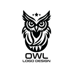 Owl Vector Logo Design