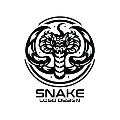 Snake Vector Logo Design