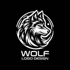 Wolf Vector Logo Design