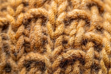 Fototapeta premium Knitted wool texture close-up.