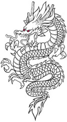 dragon vector design
