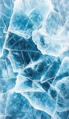 Abstract ice texture