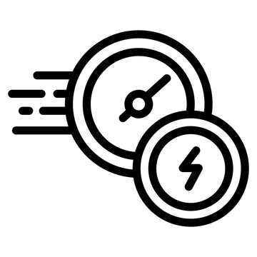 recommend clip art: Time speed icon. Solid icon vector illustration.
