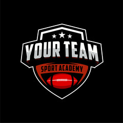 Rugby Vector , American Football Sport Logo Vector