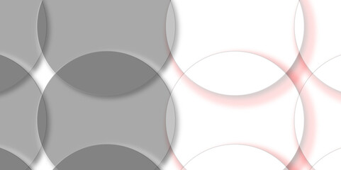 Abstract white background. Minimal geometric gray gradient white light background abstract design. modern dynamic white gray circle shape shadow and light dimension background.  