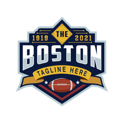 Rugby Vector , American Football Sport Logo Vector