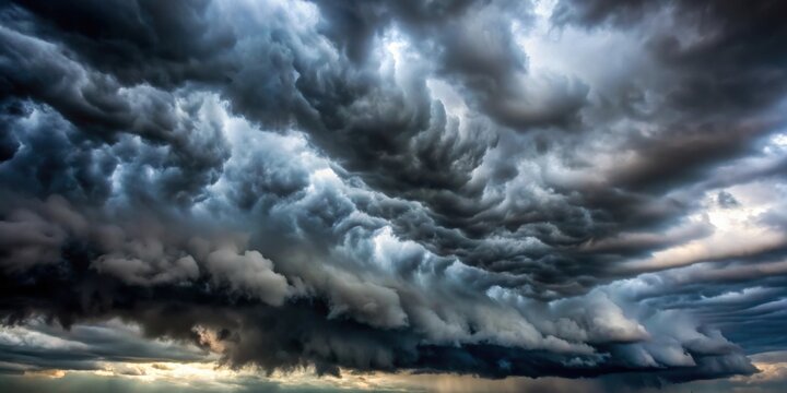 Excitement building as dark clouds gather and the wind picks up , hurricane, storm, anticipation, weather, danger, suspense