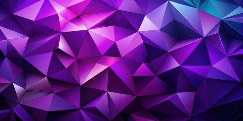Obraz premium A modern, purple geometric background design ideal for technology and creative projects, offering a unique visual aesthetic suitable for art, design, and digital applications.