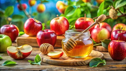 Celebrate Rosh Hashanah with apples and honey, symbolizing sweetness for the New Year. Embrace traditions, family gatherings, and reflections for a meaningful new beginning.