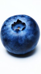 Obraz premium Close-up of a ripe blueberry on