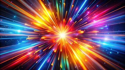 Naklejka premium Stunning slow-motion optical flares on a black background, perfect for enhancing creative visual effects in high-quality 4K footage. Ideal for captivating cinematic experiences.