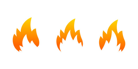 fire icon vector design,fire symbol, illustration, editable fire logo