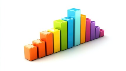 Colorful Graphical Representation of Data Growth