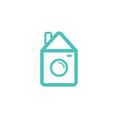 studio photo house logo design