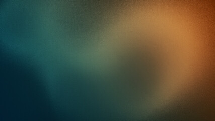 Black blue green teal orange yellow white abstract background. Geometric. Color gradient ombre blur fluid. Circle wave line. Noise grain mesh. Light neon glitter shimmer metallic. Design.