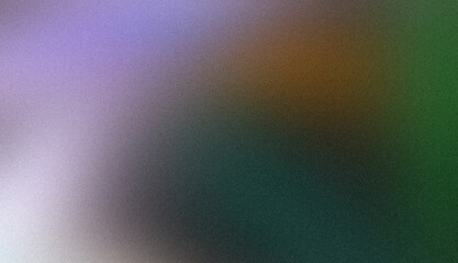 Abstract dark blue green purple soft color grainy gradient texture backdrop design template, bright noisy color spots gradient texture grungy style, website header, banner, poster.