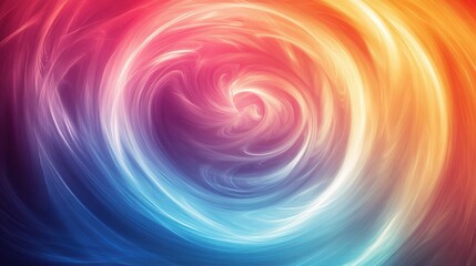 Fototapeta premium Abstract Colorful Swirl Pattern Background