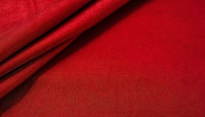 美しい赤い布