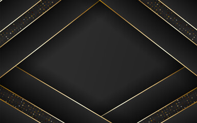 Geometric shapu luxury color background banner