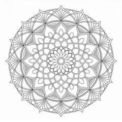 曼荼羅の塗り絵