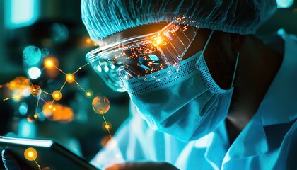 Technician using a tablet to review product specifications during quality inspection, digital quality control, techenhanced inspections