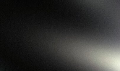 Abstract dark gray wave color grainy gradient texture backdrop design. Minimal gentle colors soft noise gradient, website header, banner,  poster background.