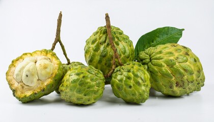 Fototapeta premium Chempedak on white background. Chempedak Fruit Isolated.
