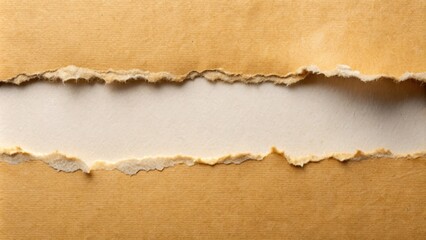 Torn paper with space for text, ripped, paper, torn, copy space, mockup, background, texture, empty, message