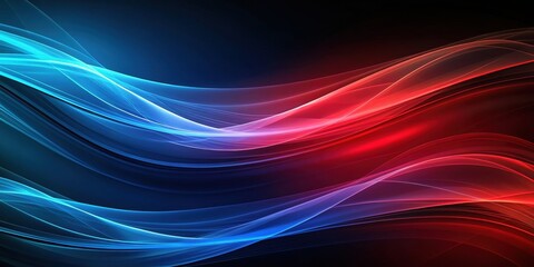 Fototapeta premium Abstract looped background featuring hues of blue, red, and black, abstract, colorful, background, loop, vibrant, modern, design