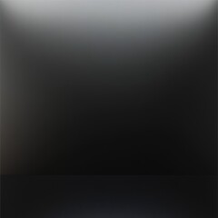 Abstract Dark Gray to Black Gradient Background - Modern Minimalist Design.