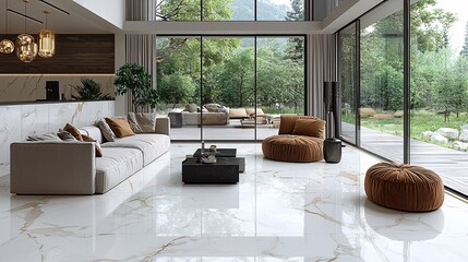 A soft white marble backdrop with gentle pastel hues and fine gold veins running across, exuding serenity and elegance