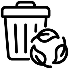 Zero Waste Icon