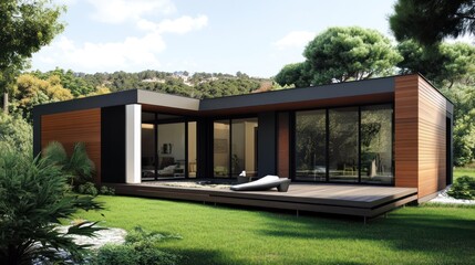 Modular homes exterior designs of modern architecture