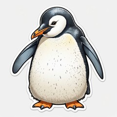 Penguin, sticker