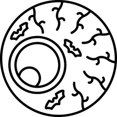 Fototapeta premium Eyeball Icon