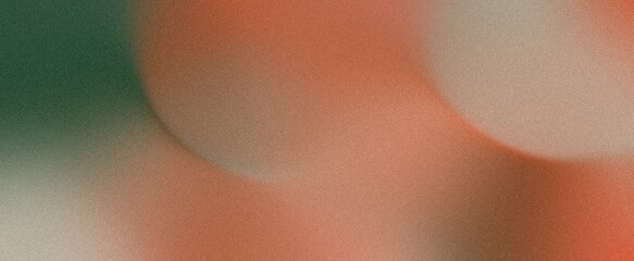 A Smooth Dark orange green grainy gradient background black abstract backdrop, noise mix color texture webpage header wide banner design.