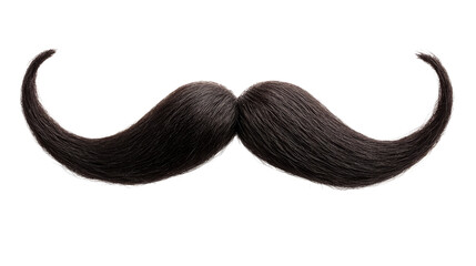 mustache on a transparent background
