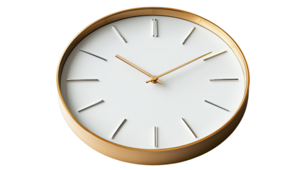 clock on a transparent background