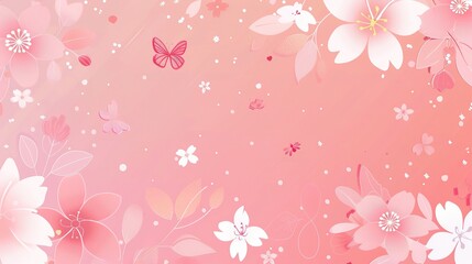 Delightful Small Fresh Pink Background: A Charming and Sweet Vision. Admire the Softness and Elegance