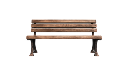 bench on transparent background
