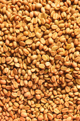 Close up of coffee beans for background          