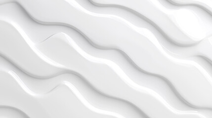 Obraz premium a repeating pattern of white waves, creating a fluid and dynamic texture.