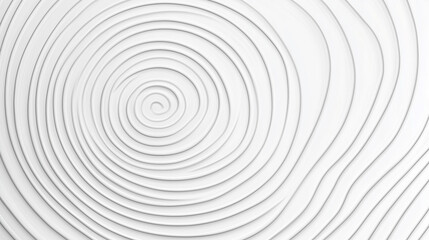Abstract Circular Pattern with White Background