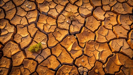 This texture features cracked earth, highlighting the parched soil and unique natural patterns that characterize arid