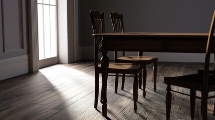 table and chairs