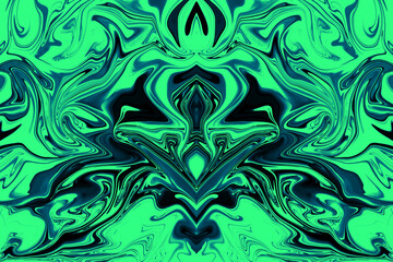 Colorful Liquid Abstract Background