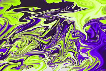 Colorful Liquid Abstract Background